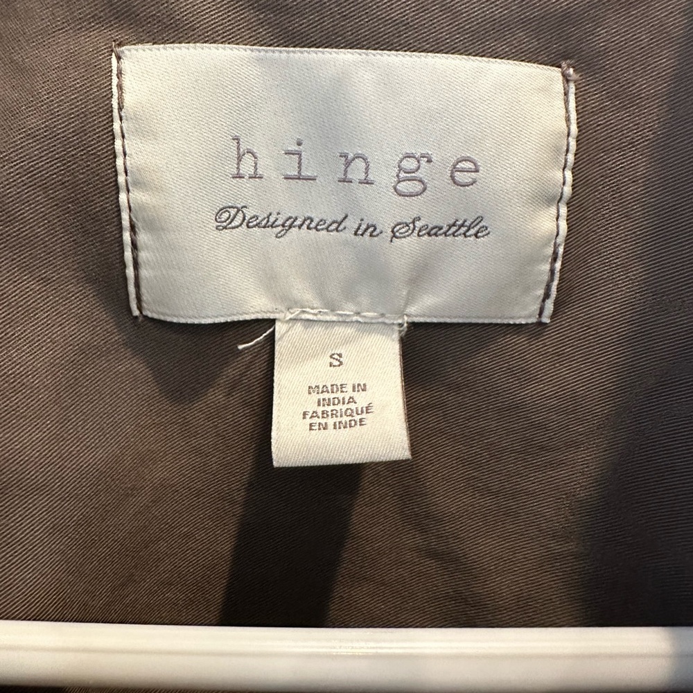 Hinge Jacket, Size S. The Color Is Kindof A Brown… - image 2